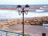 Aux Saintes Maries de la mer , sur la promenade.
