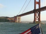 Sur un catamaran dans la baie de San Francisco