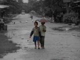 Voyage sous la pluie - Photo de Pistolero