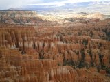 Bryce canyon - vue sur les &quot;hoodoo's&quot;, les &quot;hommes debouts&quot; comme le disent les indiens - un paysage extraordinaire !