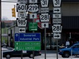 Une pause pour trouver ma direction. Pennsylvanie (USA)