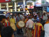 Durga Puja  dans les rues de Calcutta