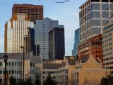 A Minneapolis (USA) certaines tours ne sont que des reflets de constructions voisines.
