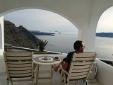 La baie de Santorin