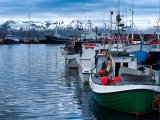 Port d'Husavik, Islande.
