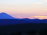 Coucher de soleil au Mont Ventoux...